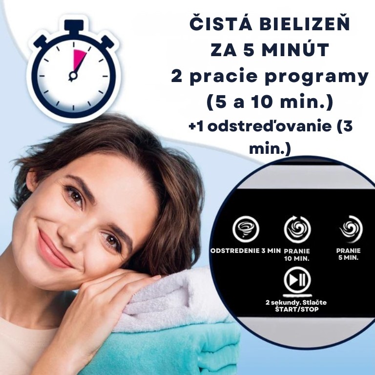CLEANmaxx Skladacia mini práčka 15056 (5)